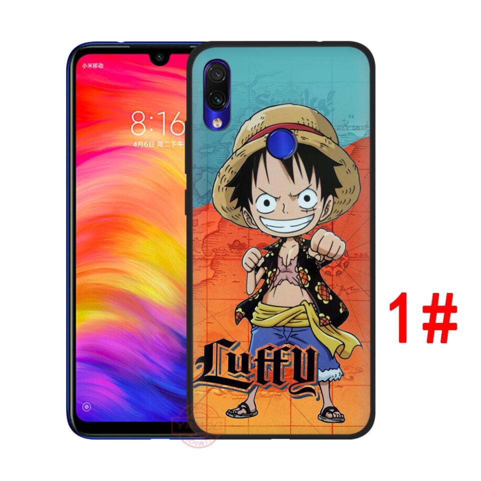 [FREESHIP Từ 50k] Ốp điện thoại in hình anime One Piece dễ thương cho Redmi Note 5A Prime 5 Pro 6 Pro 7 Pro 4X 6A S2