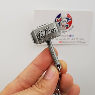 Móc khóa búa Thor Mjolnir Avenger 5cm