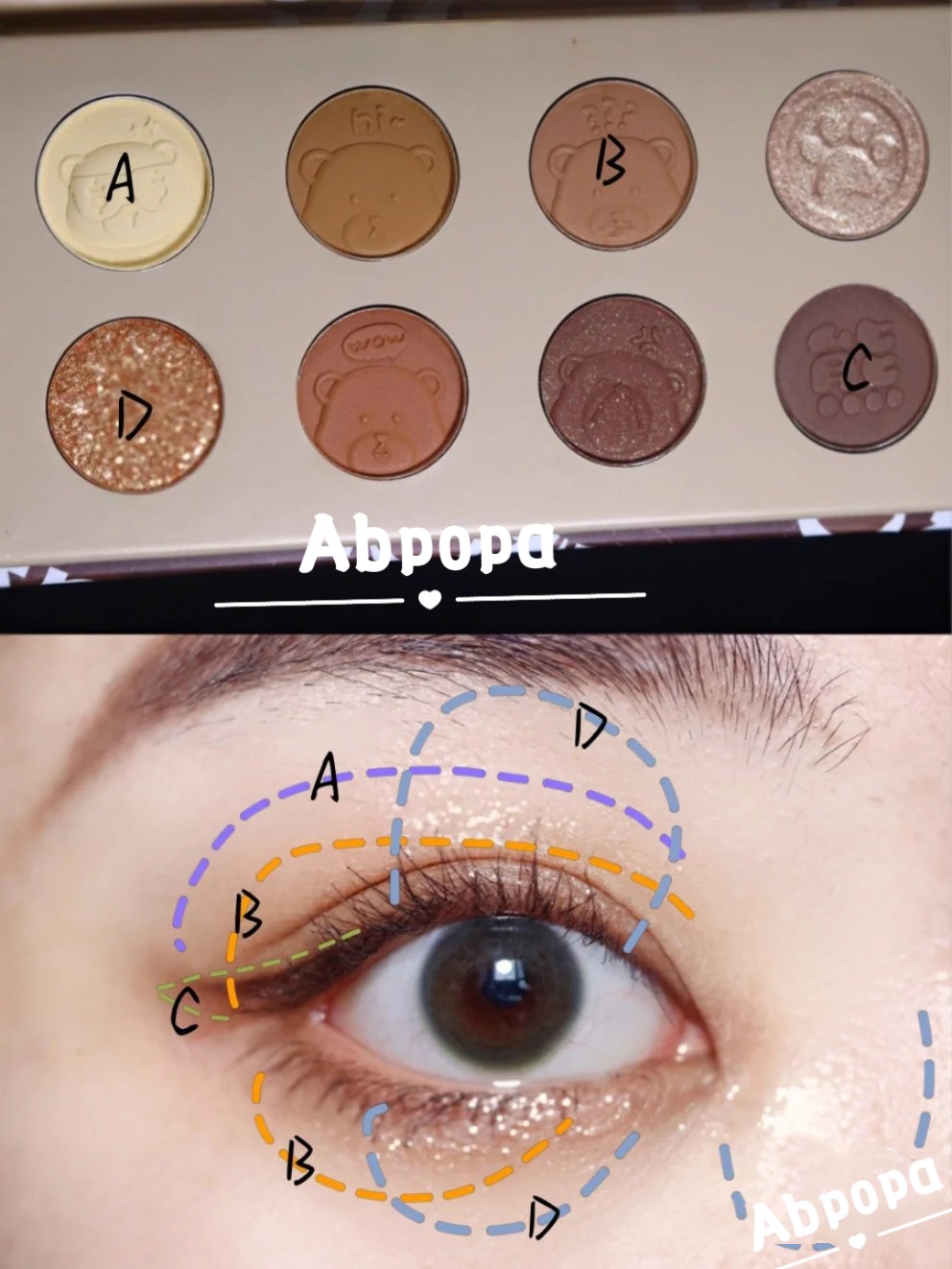 [Hàng mới về] Bảng Phấn Mắt 8 Màu Lì Và Màu Nhũ Chống Nước Hiệu Danlini | BigBuy360 - bigbuy360.vn