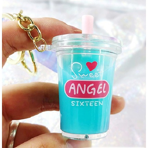 Móc Khóa Trà Sữa Toping