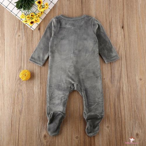 Bodysuit Romper Vải Nhung Cho Các Bé Nhỏ Sơ Sinh