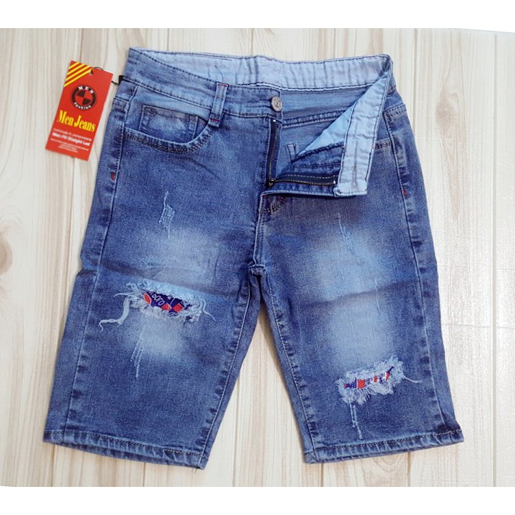 Giá Sốc Quần Ngố Bò Nam Kiểu Hàn Quốc Mẫu Rách Chất Đẹp | BigBuy360 - bigbuy360.vn