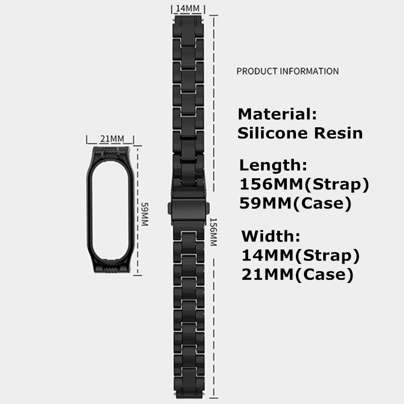 Dây Đeo Thay Thế Chất Liệu Silicon Màu Trơn Cho xiaomi mi band 7 6 xiaomi mi band 3 4 mi5 mi6 miband 6
