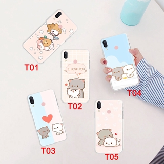 Ốp Lưng Mềm Trong Suốt In Hình Mèo Đáng Yêu Cho Asus Zenfone Max 3 Zoom 4 5 5z Selfie Plus M1 M2 Pro