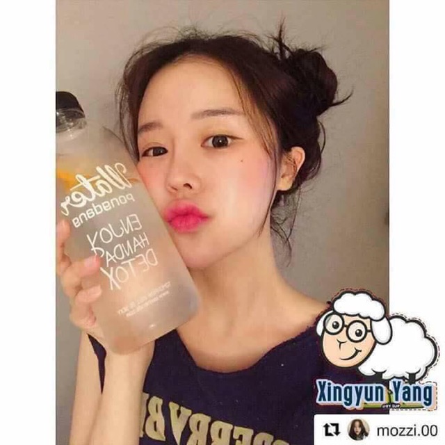 Bình nước detox Pongdang 1L