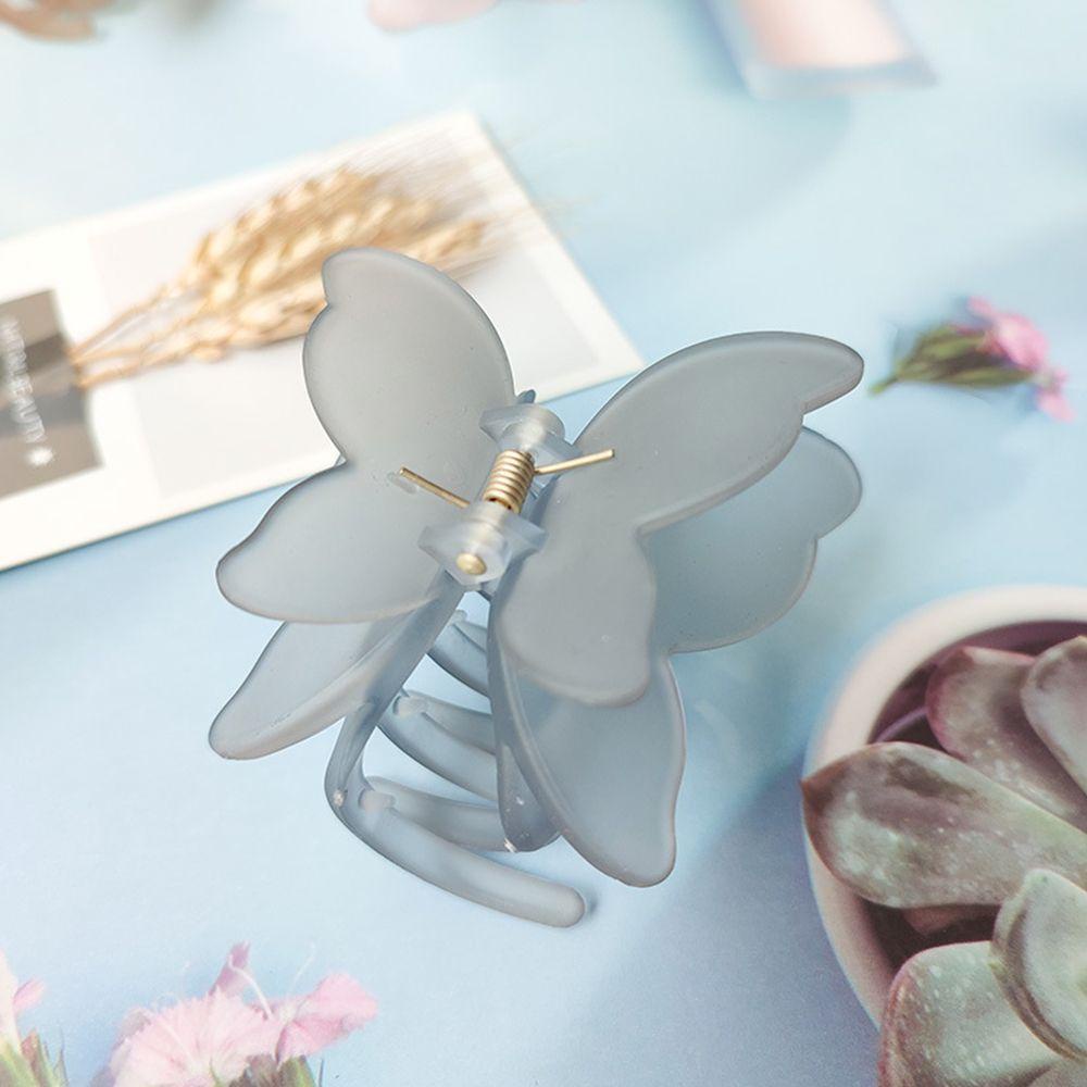 Kẹp Tóc Hình Bướm Chất Liệu Acrylic MIHAN1