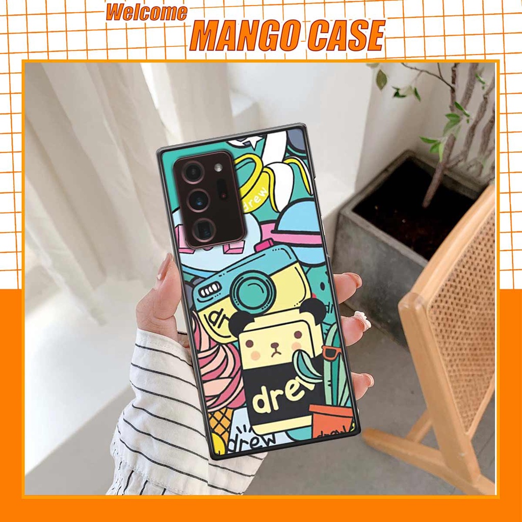 Ốp lưng điện thoại Samsung Note 20 Ultra drew, kaws, bape cao cấp, vỏ ốp rẻ đẹp
