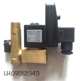 Van điện từ xả đáy ren 21mm hiệu tsg