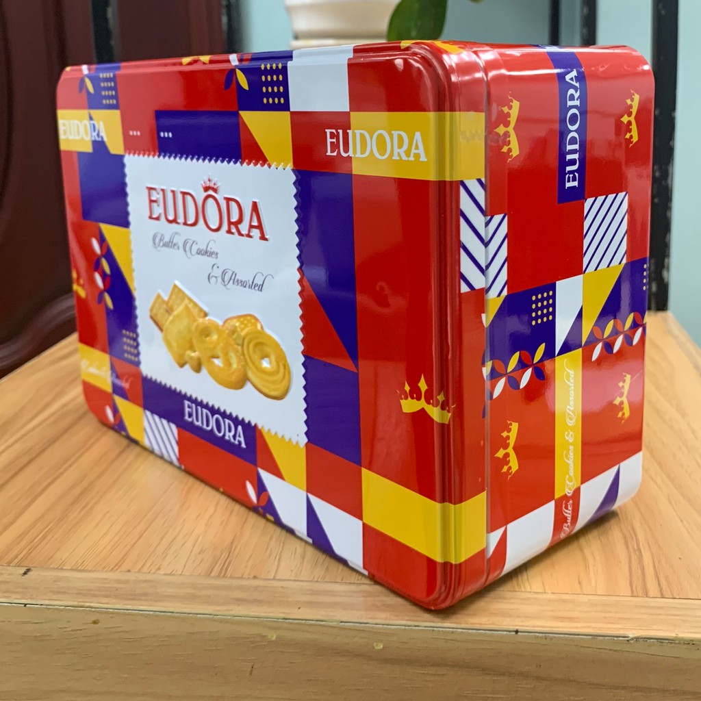 [Hỏa tốc] BÁNH EUDORA QUY BƠ LẬP THỂ ĐỎ 306GR