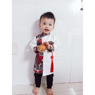 Áo dài cách tân bé trai