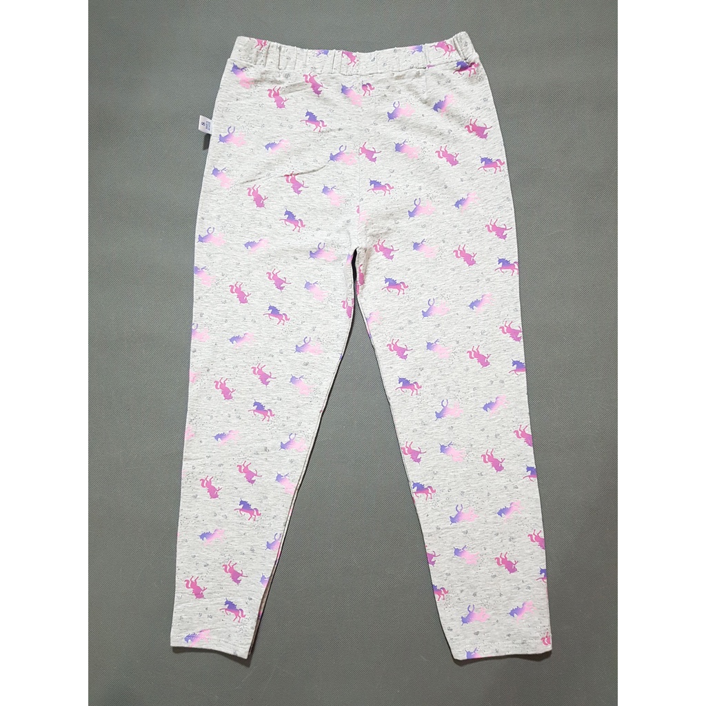 quần legging dài bé gái in họa tiết ngựa pony cầu vồng size đại