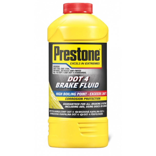 Dầu thắng Cao Cấp Prestone DOT 4 Synthetic Brake Fluid 355ml