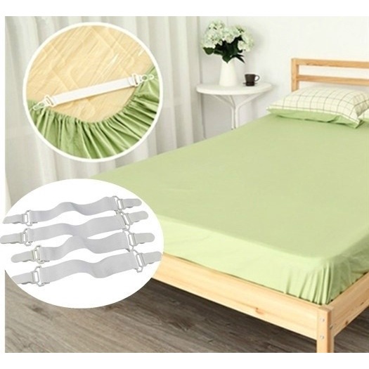 Set 4 Kẹp Giữ Cố Định Ga Trải Giường Tiện Dụng