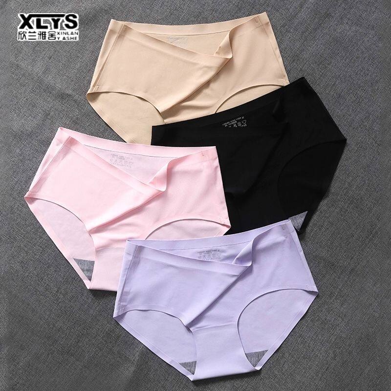 Mới Quần Lót Lụa Lưng Vừa Không Lộ Đường May Quyến Rũ Cho Nữ