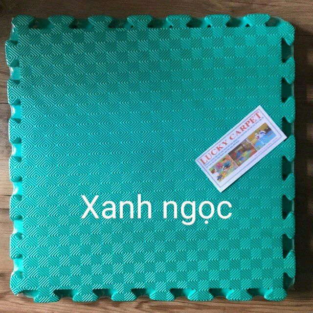 Bộ thảm xốp ghép không hoa văn kích thước 60 cmx 60cmx1cm