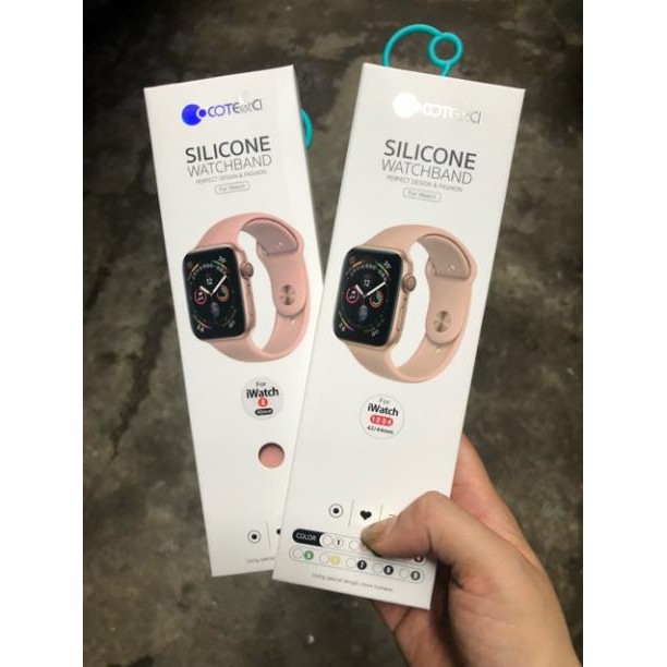 Dây đồng hồ AW cao su COTECTci
