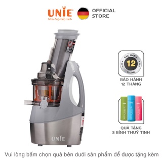 Máy ép chậm hoa quả unie ue-580 - thiết kế máy ép chậm chắc chắn - ép kiệt bã nguyên liệu đến 99%
