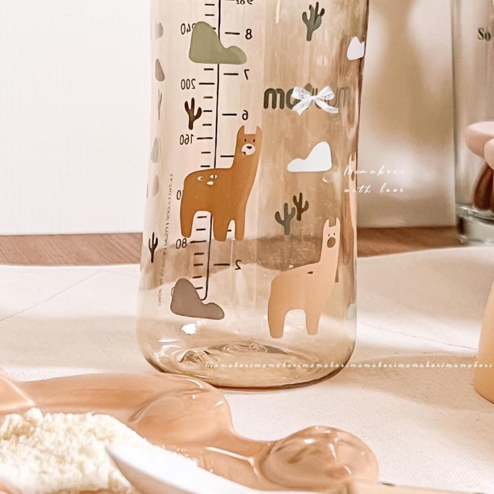 Bình sữa Moyuum PPSU cao cấp cho bé phiên bản Llama 170ml/270ml