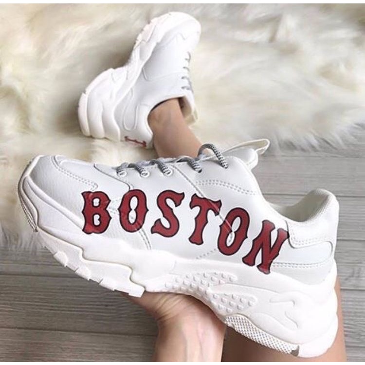 Giày Độn Đế MLB các màu Ny Boston Hot Trend thể thao sneaker, hàng Full box Full bill