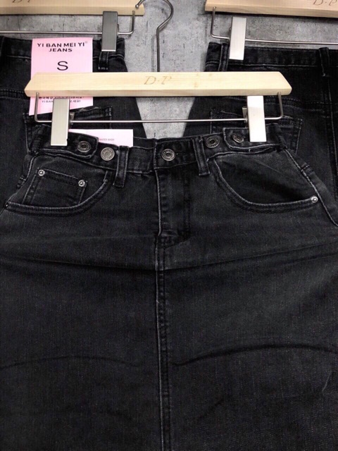 Chân váy bò siêu co giãn có sz SM