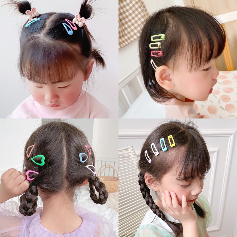 Bộ Kẹp Tóc Thời Trang Hàn Quốc Cho Bé