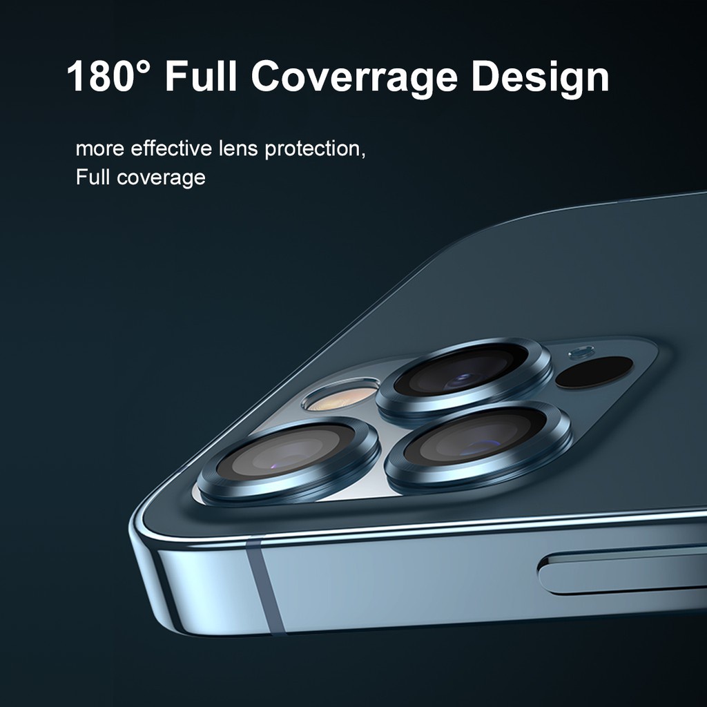 Kính Cường Lực Bảo Vệ Camera Sau Cho iPhone 11 12 13 14 15 Pro Max