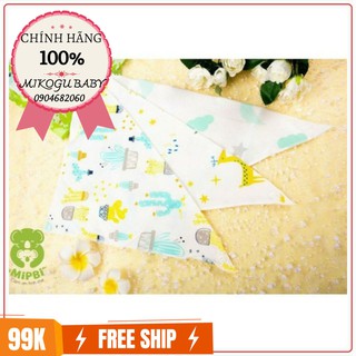 [RẺ VÔ ĐỊCH] KHĂN QUÀNG CỔ SƠ SINH CÁC MÀU ❤️ MIPBI ❤️ AN TOÀN CHO BÉ