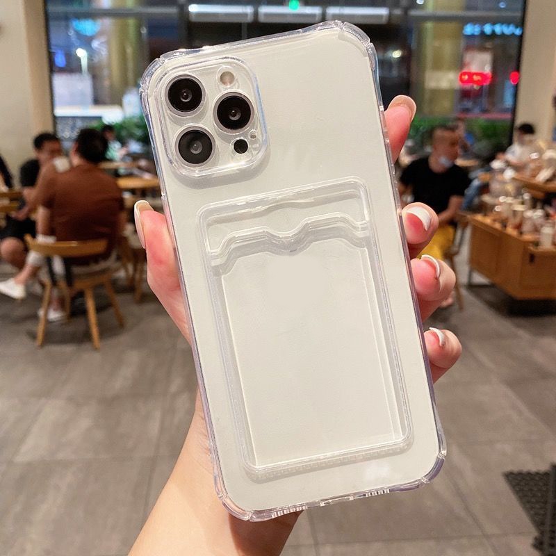 Ốp Điện Thoại Silicone Mềm Trong Suốt Chống Sốc Cho Iphone 14 13 12 11 Pro XS Max XR X 8 7 6 6s Plus