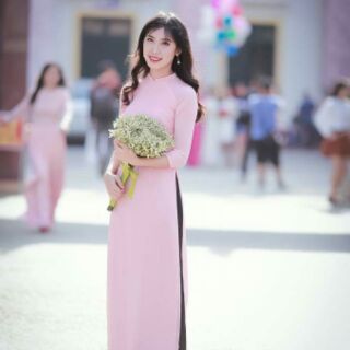 Áo dài trơn 4 tà