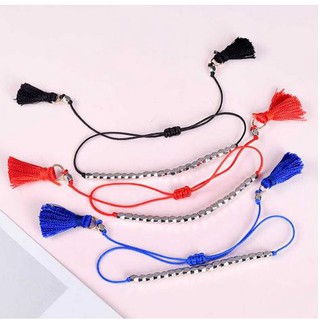 Vòng tay, lắc tay đính đá handmade nhiều màu sắc