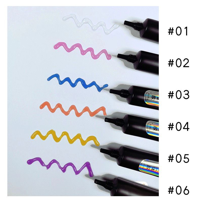 Gel vẽ viền nổi nhiều màu đặc không sợ chảy