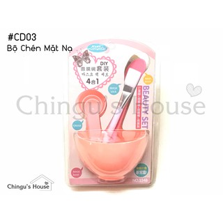 Bộ Chén Mặt Nạ - Cứng