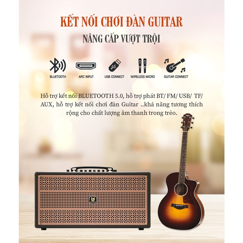 Loa di động cao cấp chính hãng Best Sound M6pro MusicBox