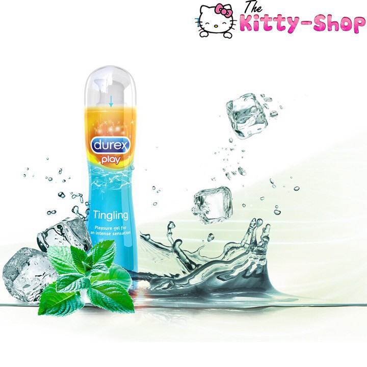 [ An Toàn Tuyệt Đối ] Gel Bôi Trơn Durex Play Tingling 100ml bạc hà mát lạnh ( Chính Hãng )