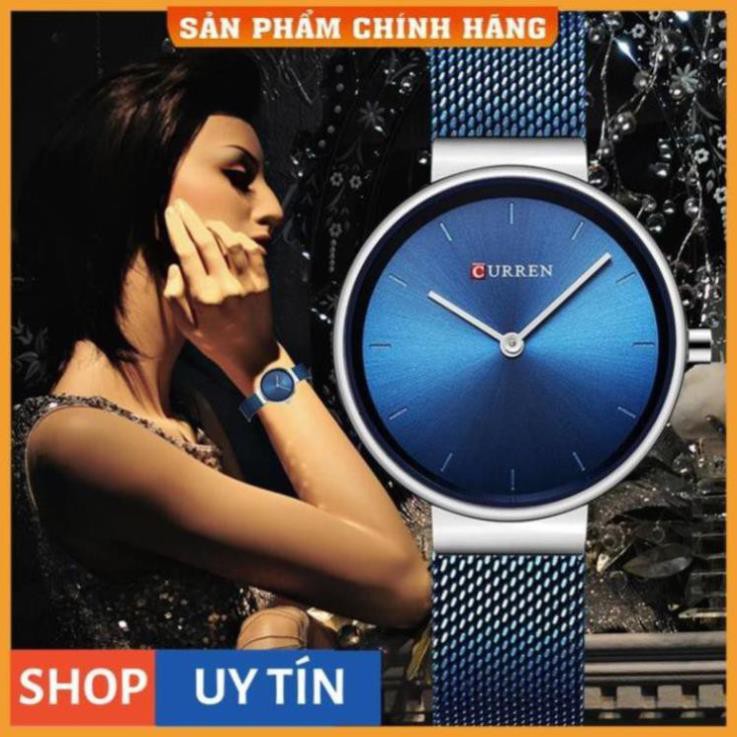 Đồng hồ nữ CURREN LUXURY – Dây Titanium cao cấp + Tặng hộp & pin