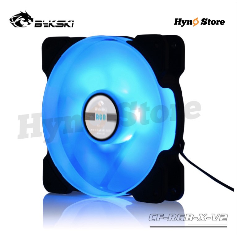 Quạt tản nhiệt led RGB Bykski 12v sync main Tản nhiệt nước custom - Hyno Store