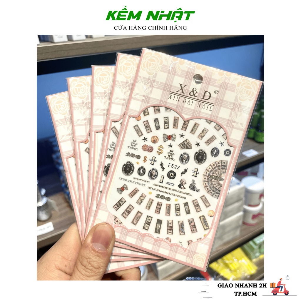 Sticker Dán Móng Mùa Tết Nhiều Mẫu