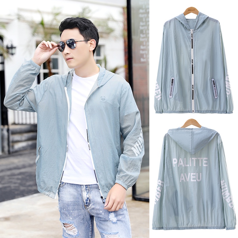 Áo Khoác Thể Thao Chống Nắng Thoáng Khí Thời Trang Mùa Hè Cho Nam