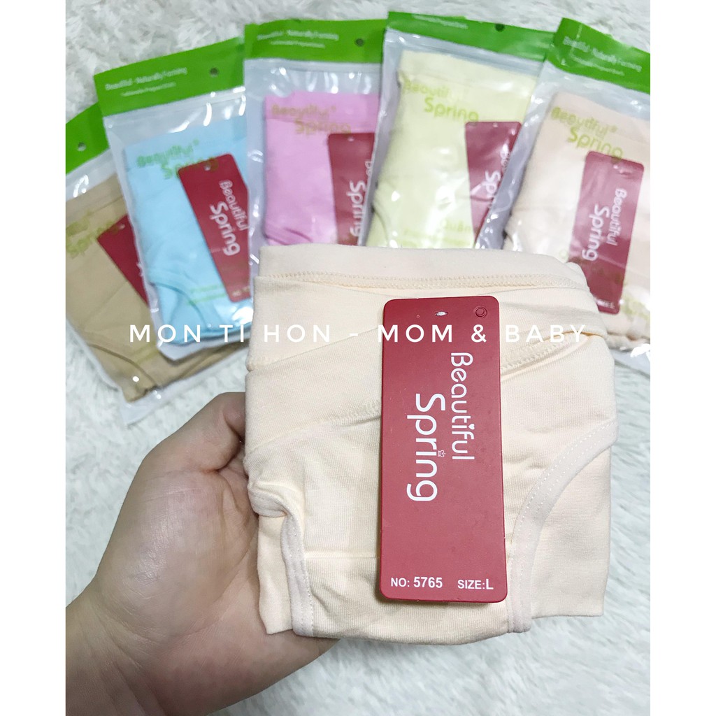 Quần lót bầu cạp chéo cotton Spring