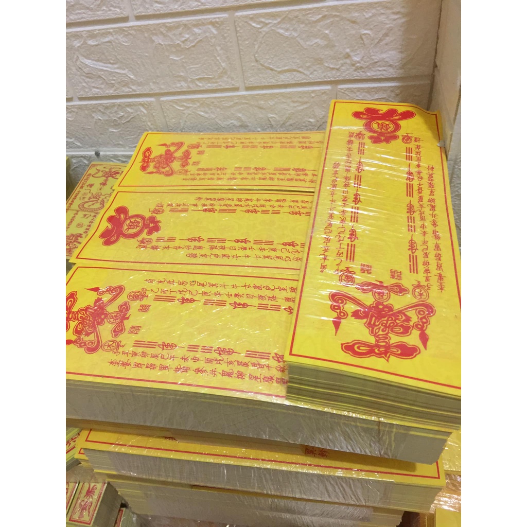 100 Phù cốt bát hương gia tiên, thổ công, bà cô ông mãnh, cốt thần tài