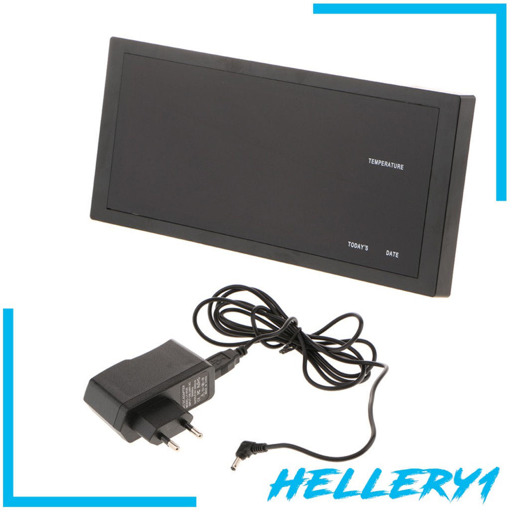 [Hellery1] Đồng Hồ LED Điện Tử Treo Tường Kỹ Thuật Số Cỡ Lớn Có Thể Gấp Lại