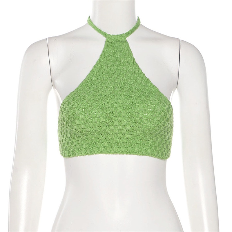 DUNEA Áo dệt kim không tay thời trang sành điệu quyến rũ cho nữ