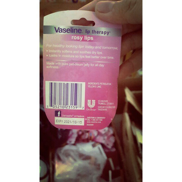 Son Dưỡng Mềm Môi Vaseline Date 2021 | BigBuy360 - bigbuy360.vn
