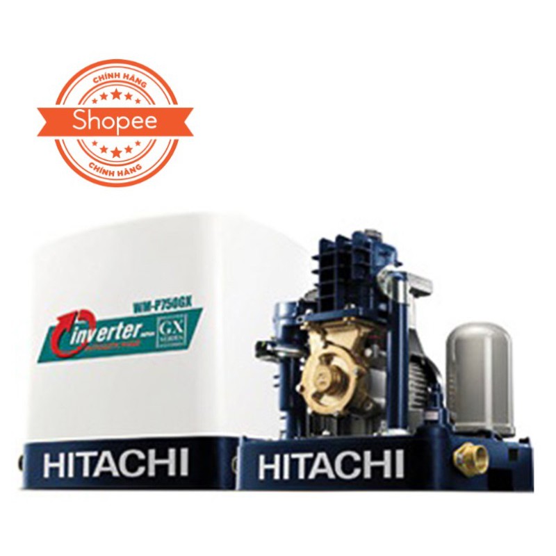 Máy bơm nước tăng áp Hitachi WM-P750GX2-SPV, bảo hành 3 năm