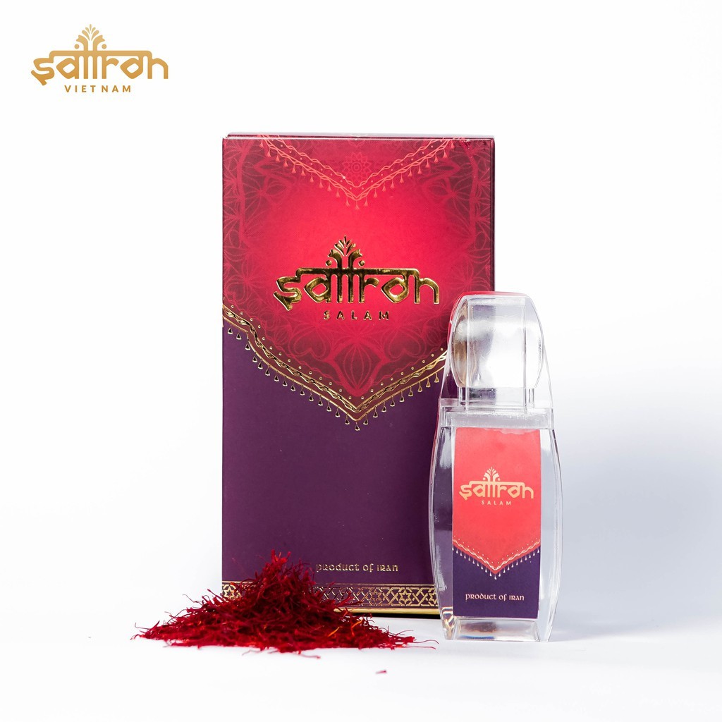 [Cao Cấp] Nhụy Hoa Nghệ Tây Saffron Salam 1Gram