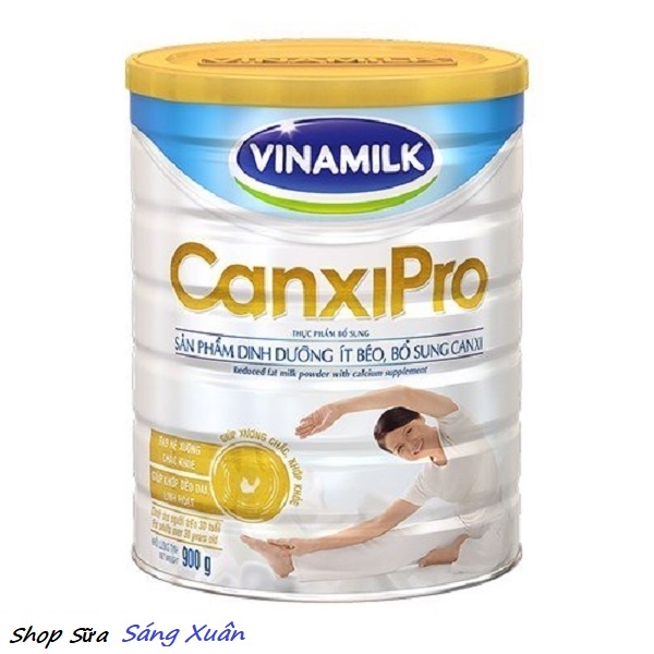 Sữa bột Vinamilk Canxi Pro 900g (dành cho người bị loãng xương)