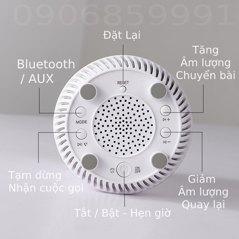 Đèn ngủ cảm ứng kèm loa bluetooth (SY-K)