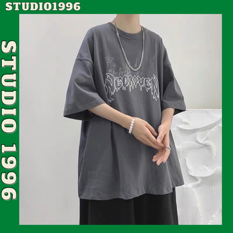 Áo thun tay lỡ nam nữ, áo phông unisex form rộng chất cotton mát mịn thấm hút mồ hôi in hình SIÊU CHẤT