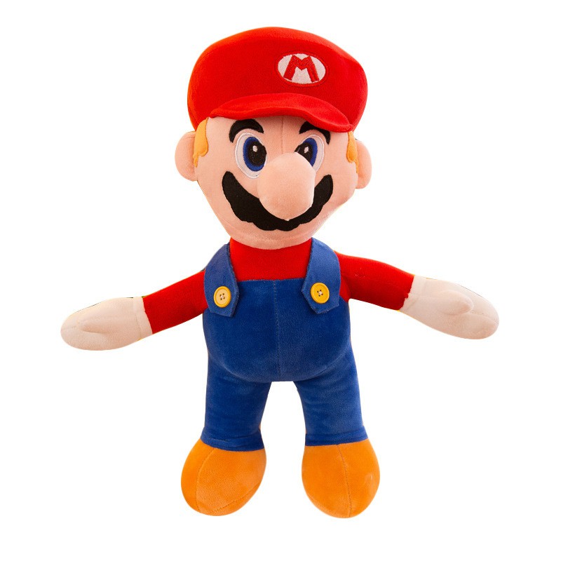 Mới Búp Bê Nhồi Bông Hình Mario Dễ Thương Cho Bé