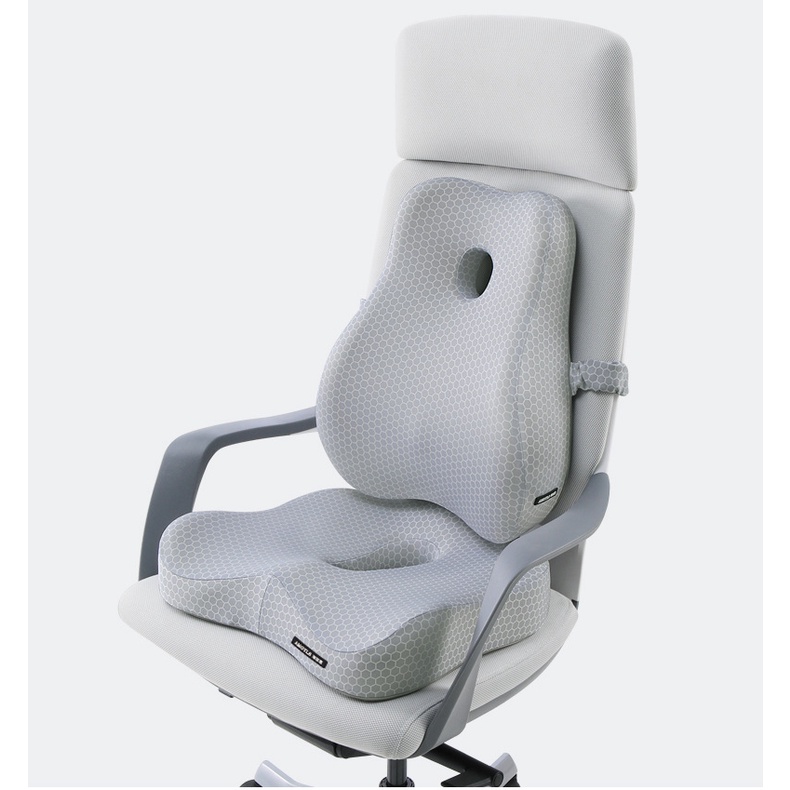 Đệm Ngồi Lót Ghế Cao Su Non (Memory Foam) Vải Cotton Lạnh Thoáng Khí, Nệm Mông Văn Phòng, Bà Bầu, Ô Tô, Bệnh Trĩ DLM12